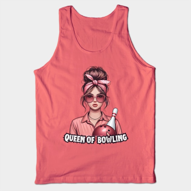 Bowling queen Tank Top by Japanese Fever